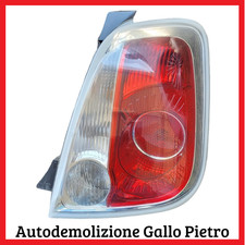 Fanale posteriore DX destro FIAT 500 2007 2008 2009 2010 312 1.3 d multijet 1.2