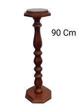 Colonna portavaso in legno