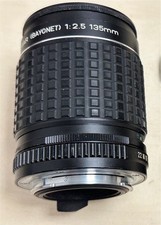 Pentax 135mm f/2.5 PK obiettivo a baionetta - attacco manuale per teleobiettivo Prime (vintage)