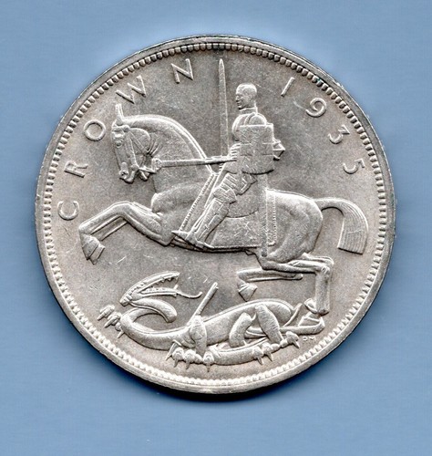Moneta corona argento 1935 - corona,