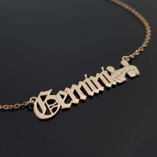 Collana simbolo gemelli segno - gemelli,