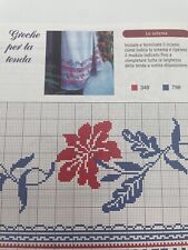 Schema punto croce  Greca