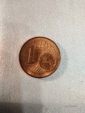 Moneta Euro. 1 Cent.Anno