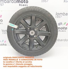 CERCHIO IN LEGA RAGGIO 14 NERO ORIGINALE AIXAM miniauto IMPULSION 2010 2015