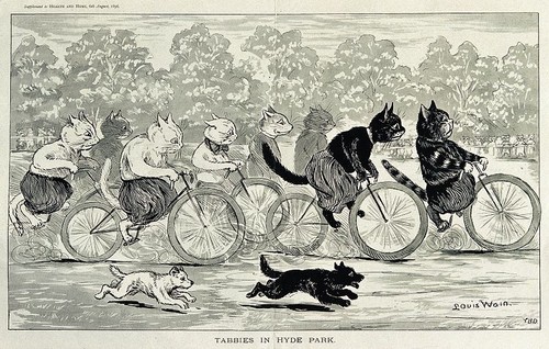 Louis wain gruppo gatti - di,