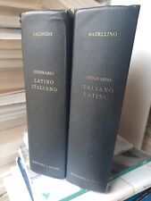 Calonghi/Badellino Dizionario Italiano -latino 1969 D88