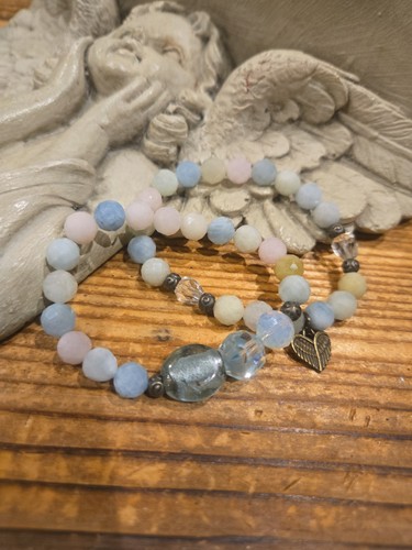 Set bracciale amazzonite - set,