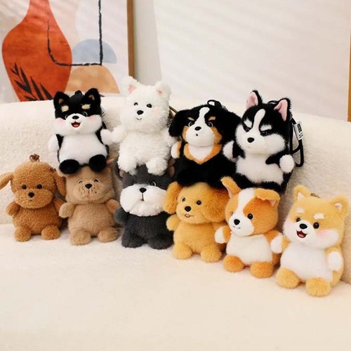 Portachiavi peluche cane