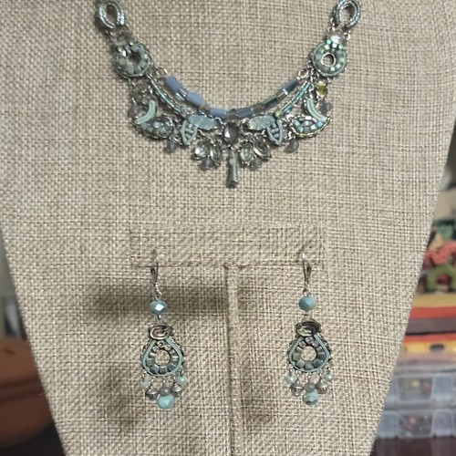 Set collana orecchini - set,