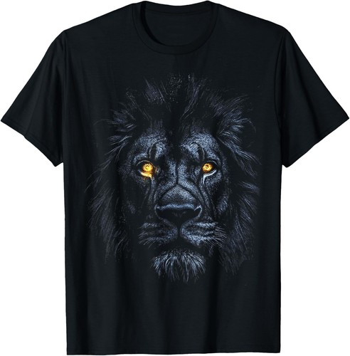 Shirt stampa leone volto - stampa,