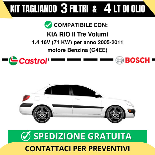 Tagliando filtri bosch 4 - tagliando,
