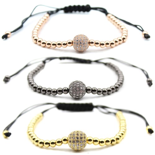 Bracciale uomo corda con - uomo, in