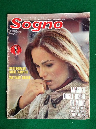 Fotoromanzo lancio sogno - lancio, 1975