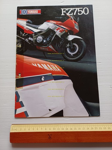 Yamaha 750 1986 depliant - yamaha,