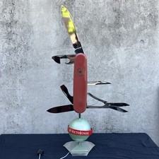 Espositore meccanico coltelli Victorinox da negozio vintage motorizzato 100cm