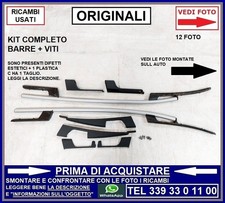 BARRE TETTO LONGITUDINALI