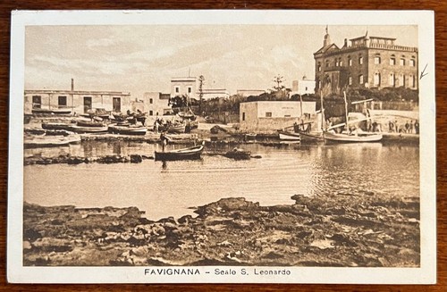 Cartolina epoca favignana - d', epoca-favignana