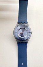 Swatch Skin - SS08N100 - Denim Blue (cassa 34,0 mm) - Leggermente USATO 