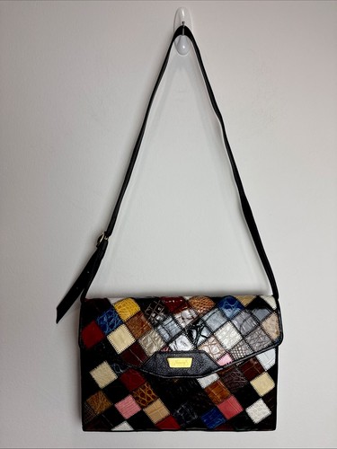 Borsa patchwork pelletterie