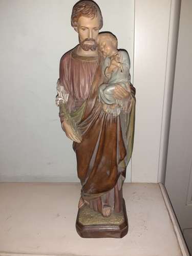 Statuina san giuseppe - statuina, con
