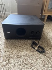 Yamaha yst-fsw050 Subwoofer Compatto Nero RICAMBI O RIPARAZIONE COSÌ COM'È