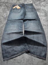 Denim Jeans Embroidered Baggy