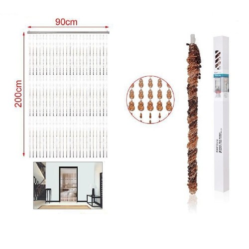 Tenda con perline colorate - tenda,