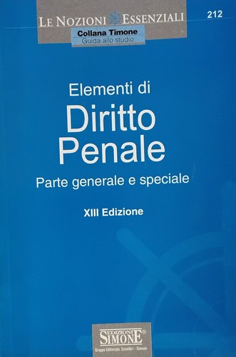 Elementi diritto penale - di,