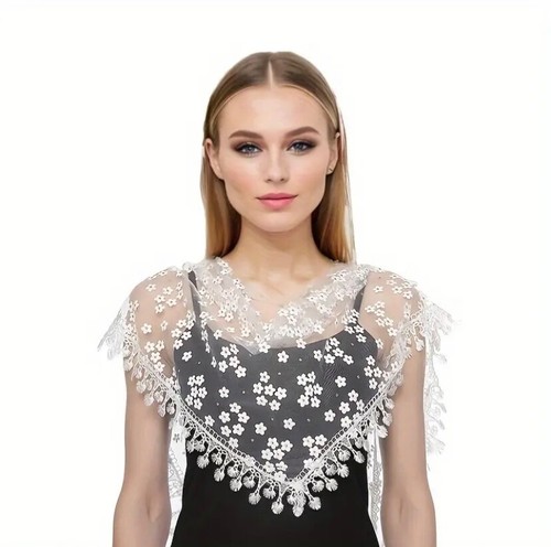 Mantilla pizzo velo - in,