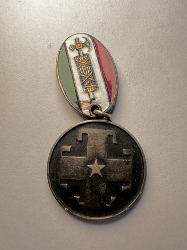 Medaglia italia distintivo pnf - distintivo,