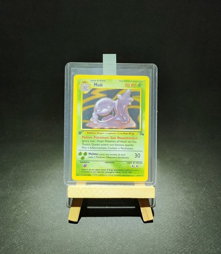Carta pokemon muk fossil - carta,