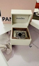 Lotto 4 Anelli Pandora Originali Argento 925 –Fuori Produzione -Vedi Foto ♥️
