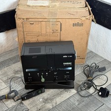 Braun D-300 Proiettore Slide 35mm Telecomando Vintage Robert Oberheim W Metallo Tedesco