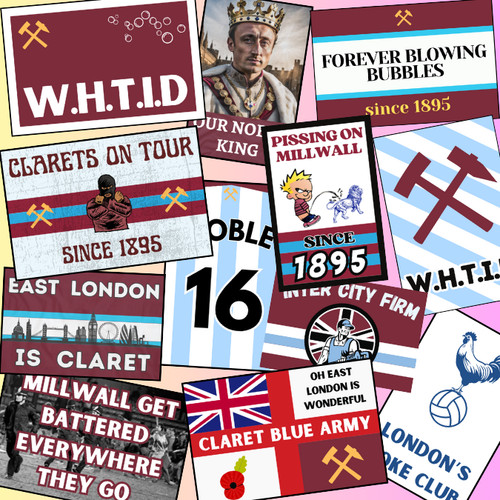 Adesivi west ham - ham,