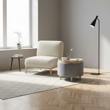 Pouf Contenitore Tondo in