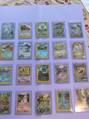 Lotto carte pokémon - 20,