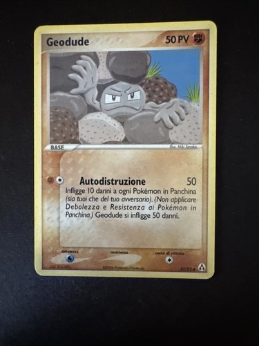 Carta geodude leggenda - di, mew