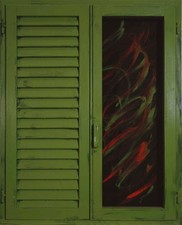 Tano Festa, Persiana, 1985