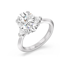 Anello in platino per