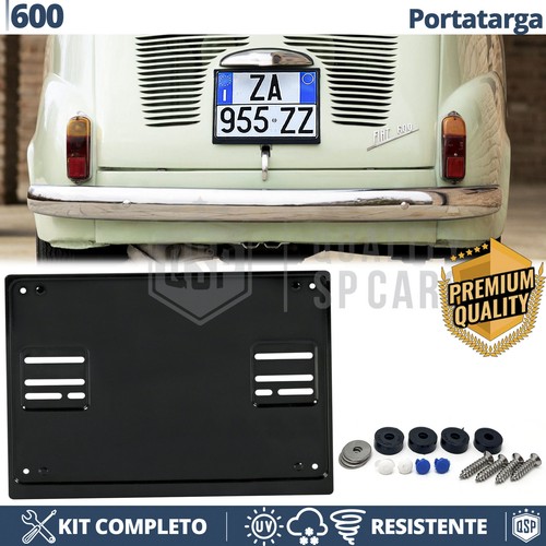 Portatarga posteriore per - posteriore, fiat