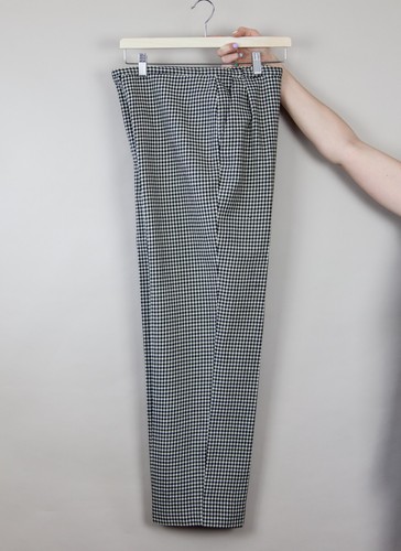 Pantaloni vintage lana tartan