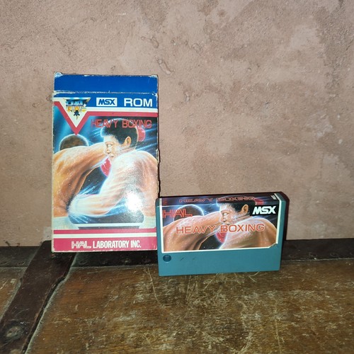 Heavy boxing sur msx boite - boxing,