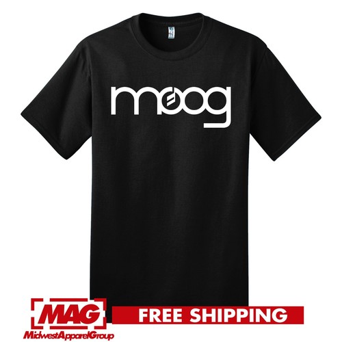 Moog black shirt maglietta - moog,