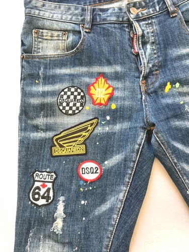 Dsquared2 jeans uomo slim - uomo, 48