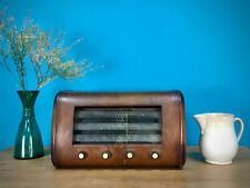 RADIO A VALVOLE IN LEGNO "ZETA MILANO" MOD.502 RADICA RADIOAMATORE NO MARELLI