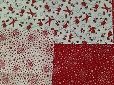 Lotto 3 scampoli tessuto