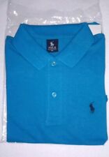 Polo Ralph Lauren uomo, Azzurro TG. XL Manica Corta
