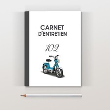 Carnet d'entretien Mobylette