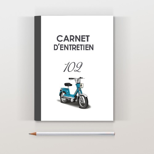 Carnet entretien mobylette - carnet, d'entretien