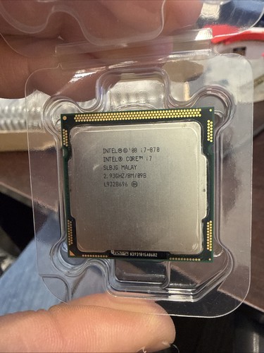 Intel core 870 - intel, i7